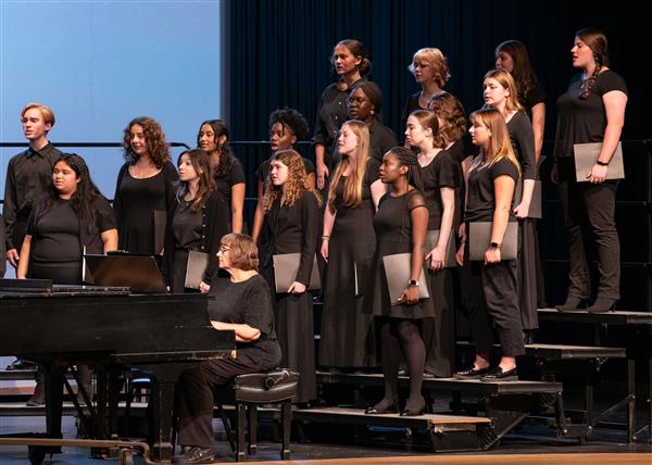 2023 All County Chorus Students Performing